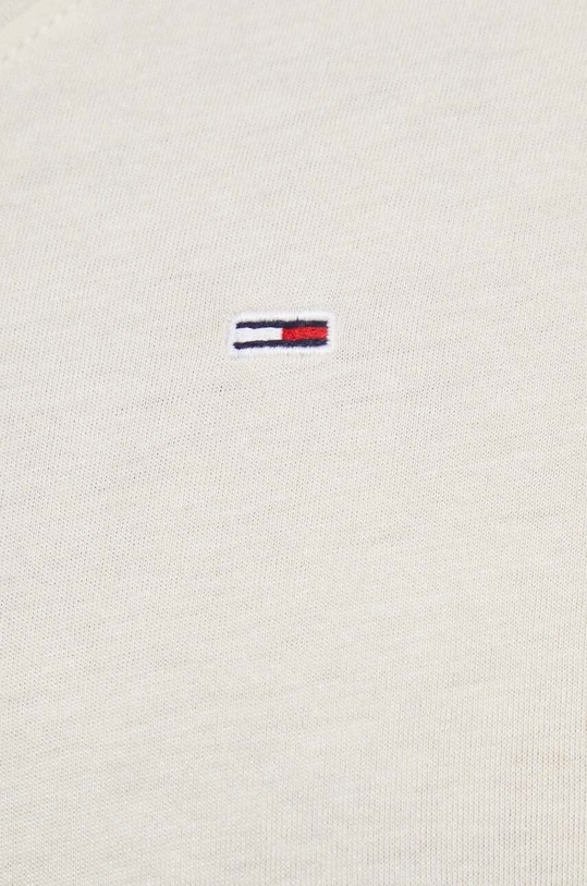Tričko Tommy Jeans béžová DM0DM09587