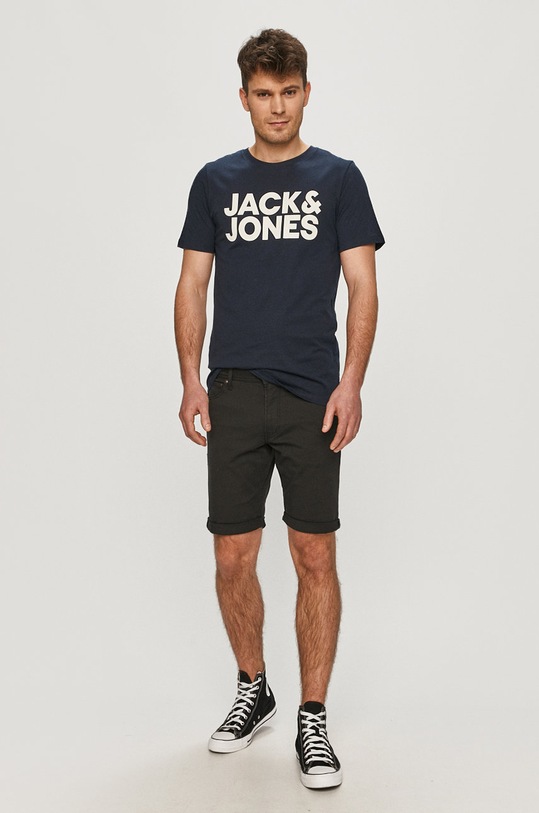 Jack & Jones - Tričko 12151955. tmavomodrá AA00