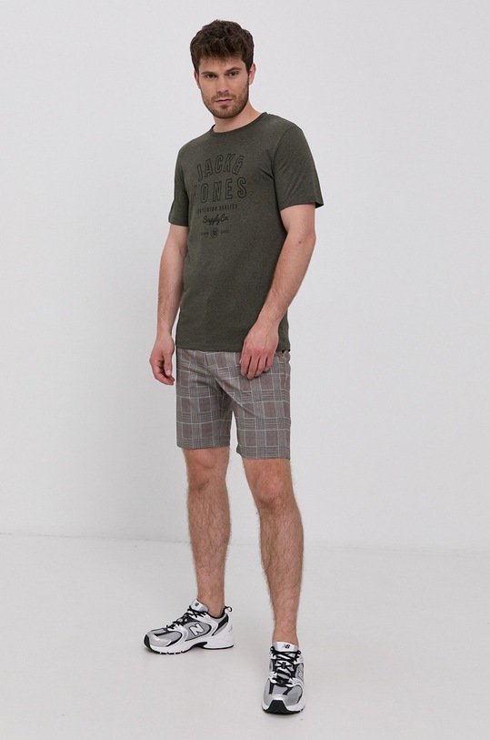 Jack & Jones T-shirt regular zielony 12190510