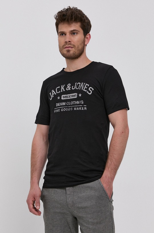 Tričko Jack & Jones 12190510 černá AA00
