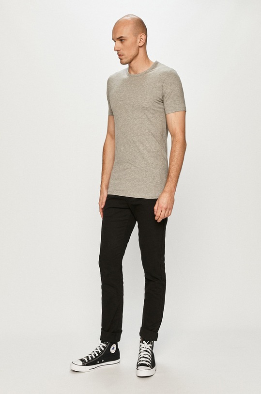 Jack & Jones - T-shirt 12058529. szary AA00