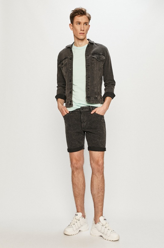 Jack & Jones - Tričko 12175520. tyrkysová AA00