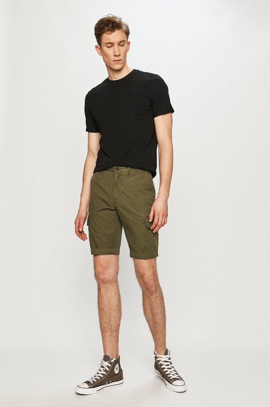 Jack & Jones - T-shirt 12183777. czarny AA00