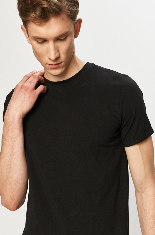 Jack & Jones - T-shirt czarny 12183777.