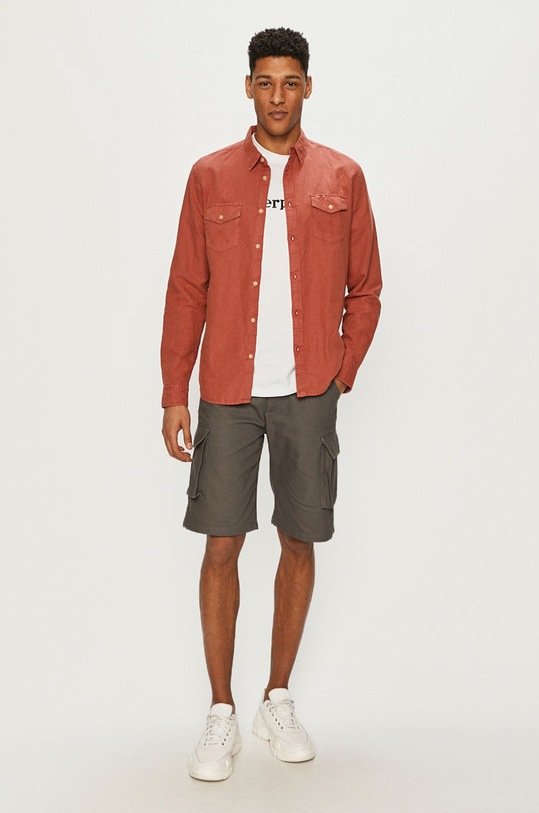 CAT Footwear - T-shirt 2511782.10110 biały AA00