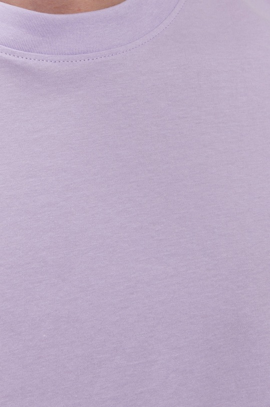 Bavlnené tričko Jack & Jones 12185628 fialová