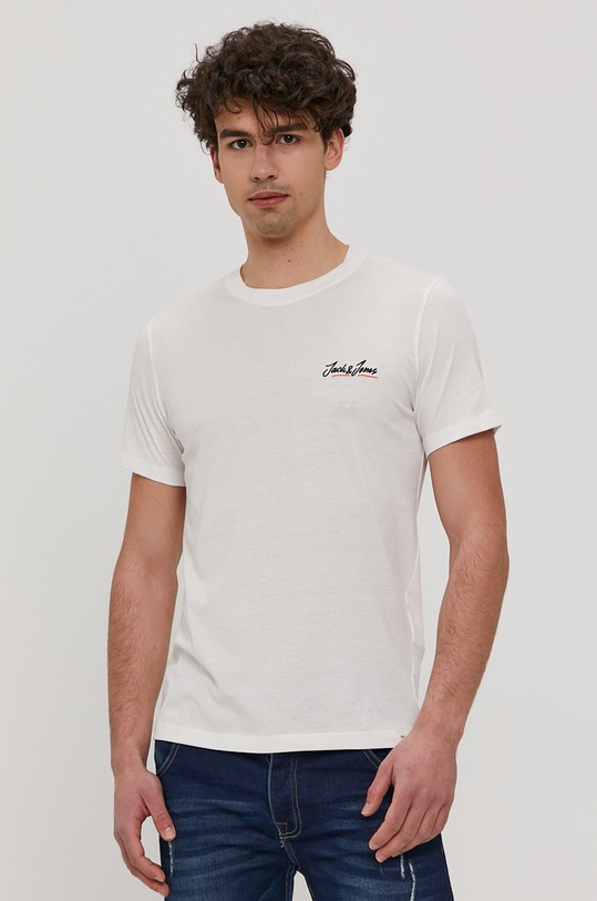 Jack & Jones T-shirt biały 12186758