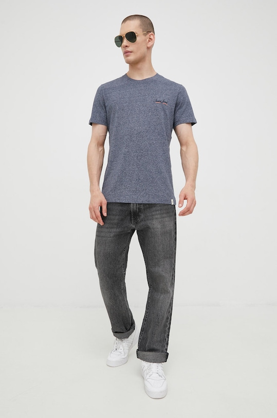 Jack & Jones T-shirt 12186758 granatowy AA00