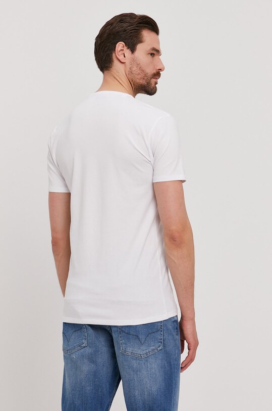 Îmbrăcăminte Selected Homme tricou 16076191 alb