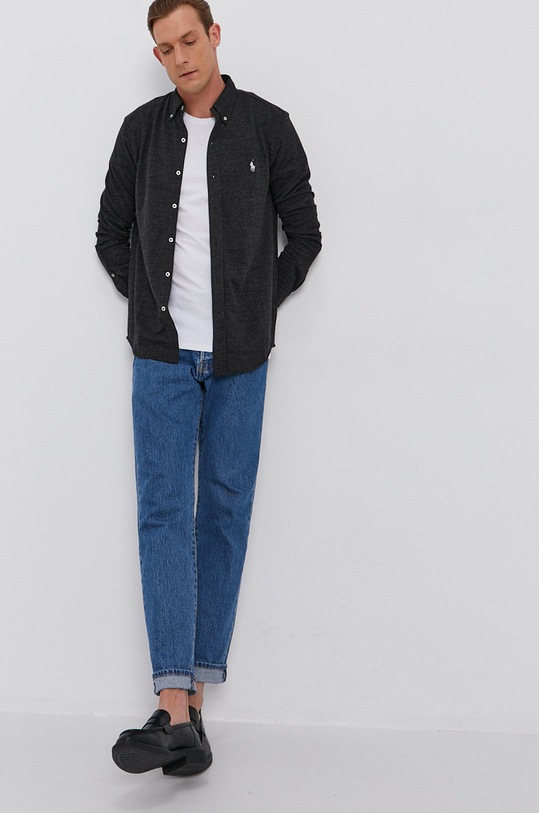 Tričko Selected Homme černá 16076191