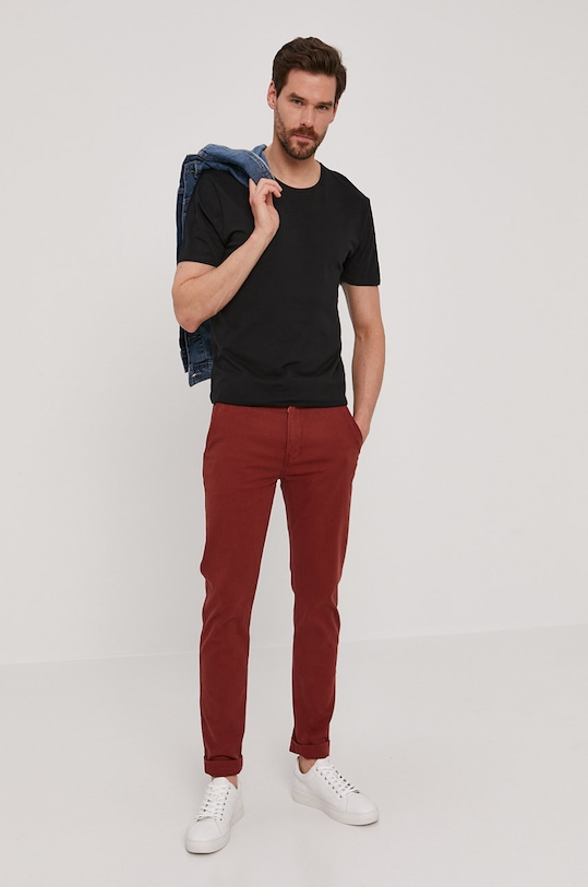 Selected Homme T-shirt (3-pack) 16076191. czarny AA00