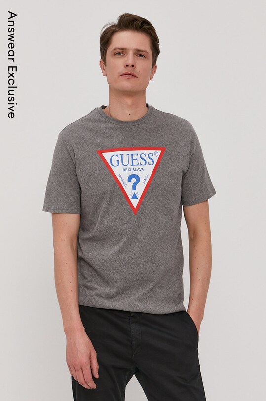 Футболка Guess хлопок серый M1GI61.I3Z11