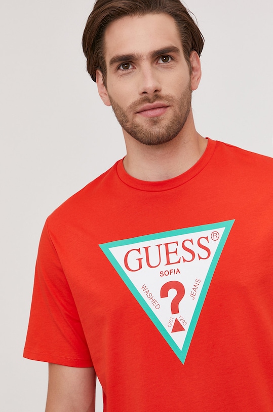 Тениска Guess M1GI73.I3Z11 оранжев