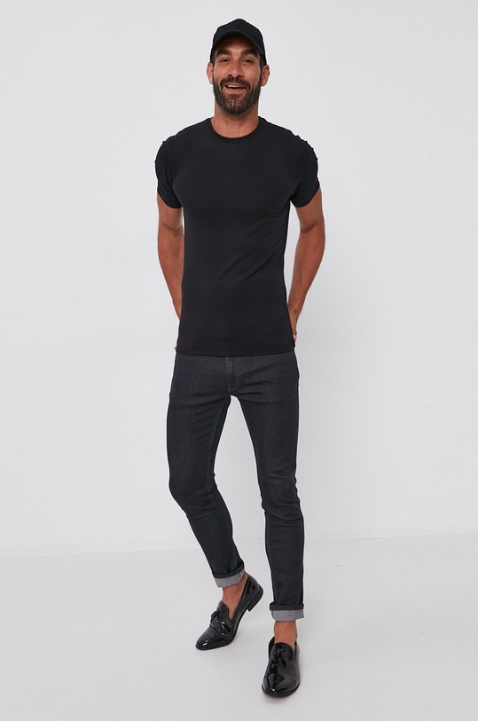 Tiger Of Sweden T-shirt (2-pack) U69806004Z czarny AA00