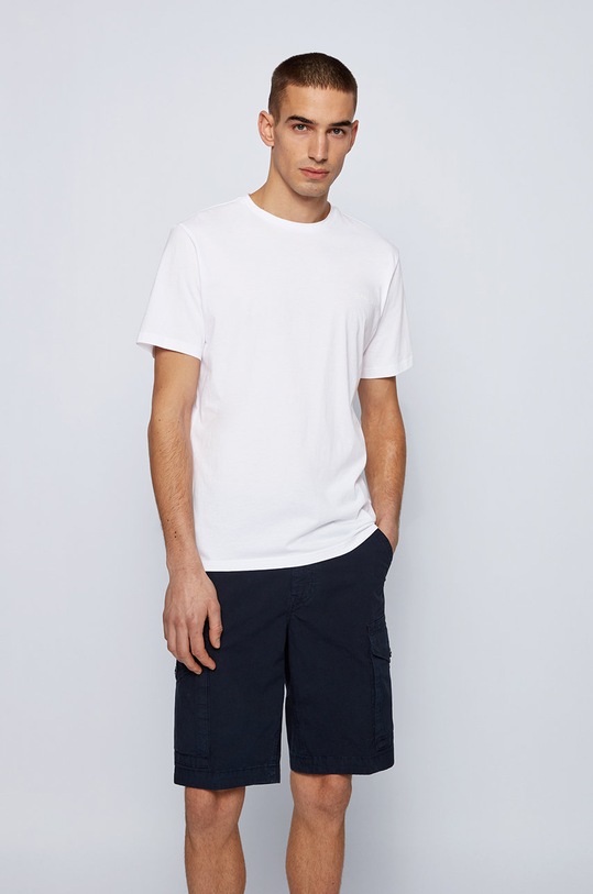 BOSS T-shirt 50415523.NOS bawełna biały 50415523.NOS