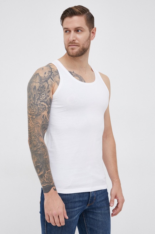 BOSS tricou alb 50325387.NOS