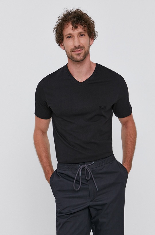 BOSS T-shirt (3-pack) 50325389.NOS czarny 50325389.NOS