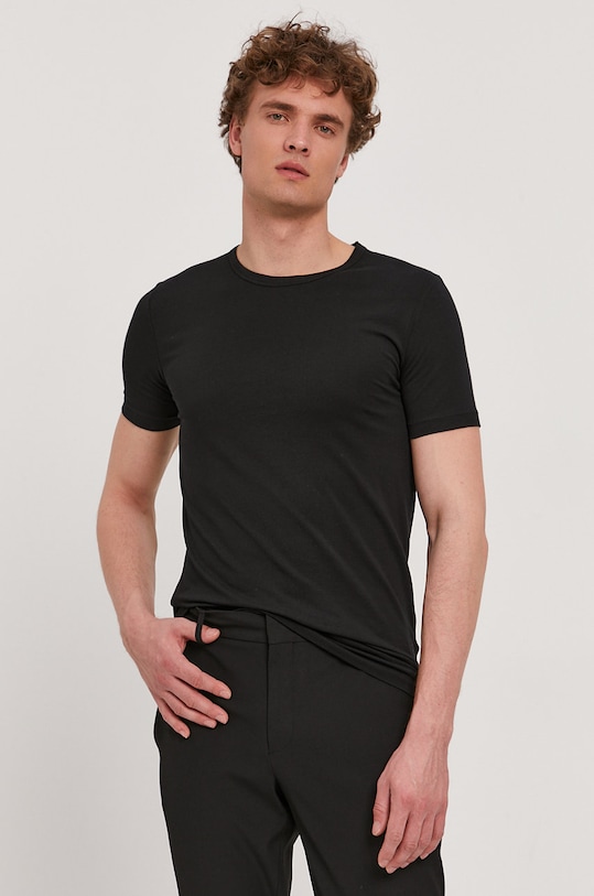 Tričko Boss 50325407.NOS černá AA00