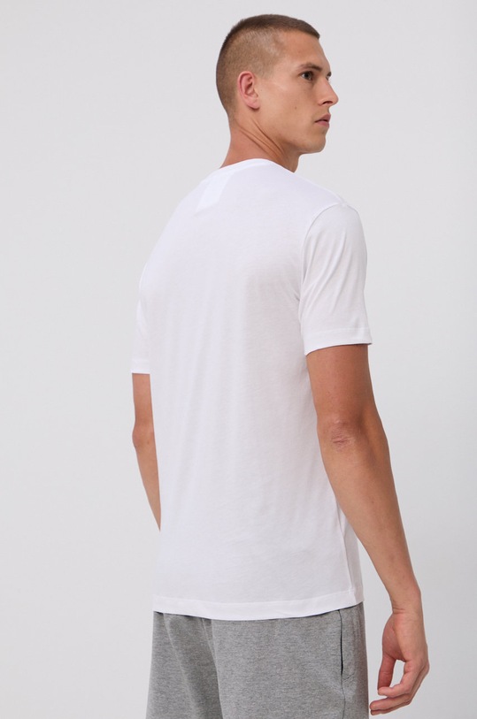 Odzież Emporio Armani t-shirt bawełniany 8N1D68.1JPZZ biały