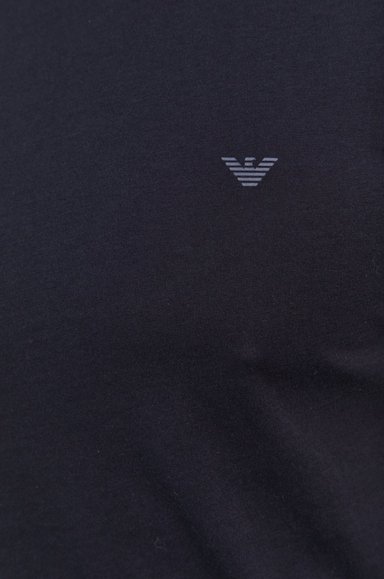 Emporio Armani tricou din bumbac 8N1D68.1JPZZ bleumarin