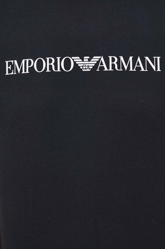Хлопковая футболка Emporio Armani 8N1TN5.1JPZZ чёрный