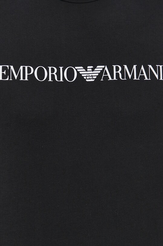 Хлопковая футболка Emporio Armani 8N1TN5.1JPZZ чёрный