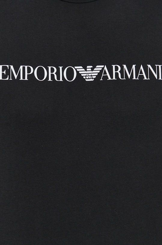 Emporio Armani t-shirt bawełniany 8N1TN5.1JPZZ czarny