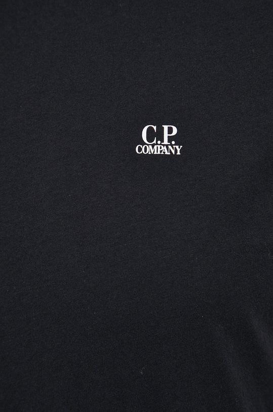 Bavlněné tričko C.P. Company 11CMTS037A005100W černá