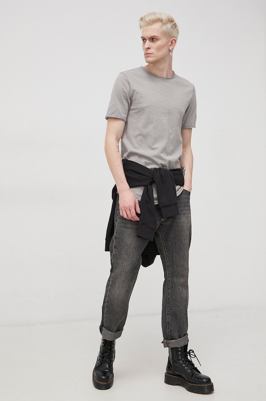 Pamučna majica Only & Sons 22017822.Griffin siva AA00