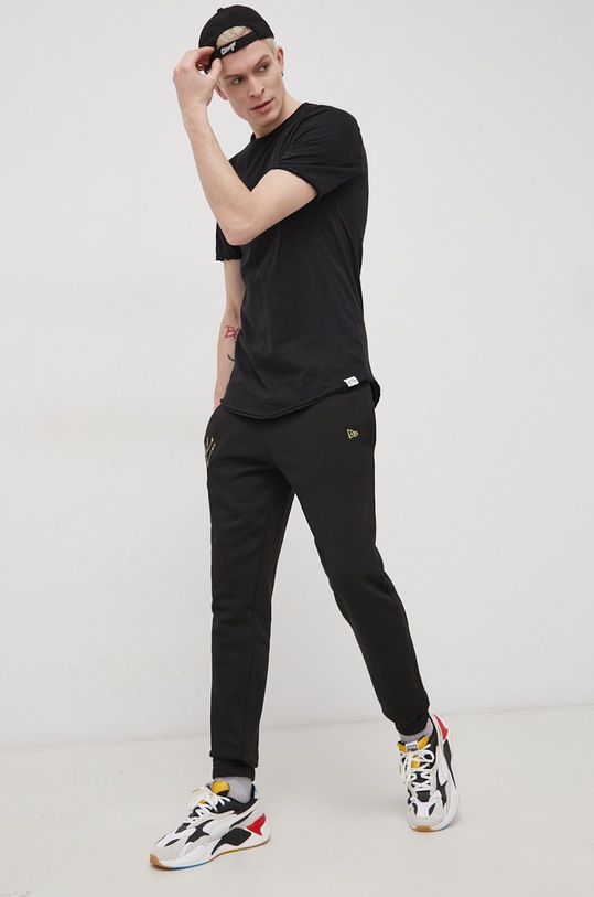 Only & Sons T-shirt bawełniany 22017822.Black czarny AA00