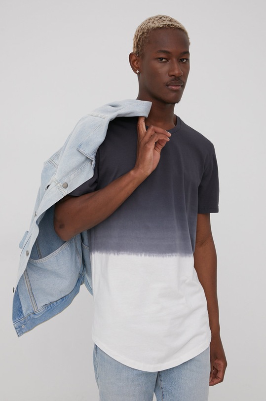 Only & Sons t-shirt bawełniany bawełna granatowy 22021433.Black