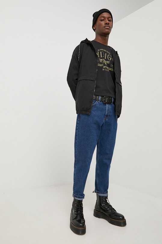 Bavlněné tričko Only & Sons 22021521.Black černá AA00