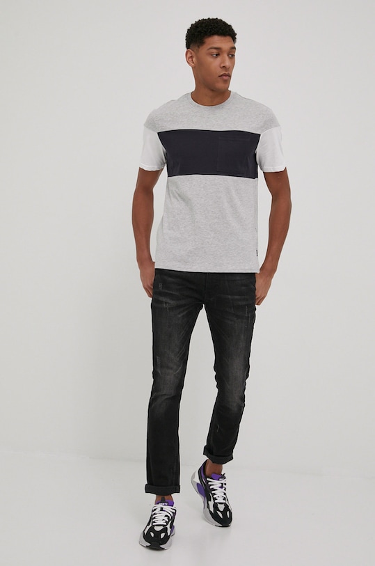 Tričko Only & Sons 22021758.LightGreyM šedá AA00