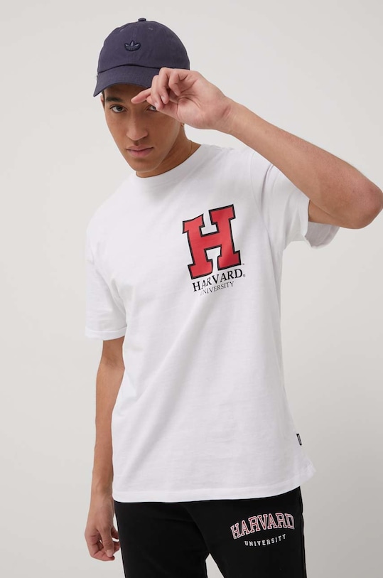 Only & Sons t-shirt bawełniany nadruk biały 22021785.BrightWhit