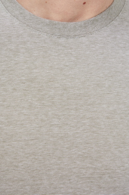 Selected Homme t-shirt bawełniany 16080418.WinterMoss zielony