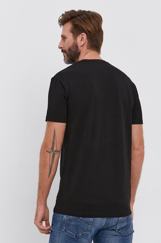 Odzież Armani Exchange t-shirt bawełniany 8NZT84.Z8M9Z.NOS 8NZT84.Z8M9Z.NOS czarny