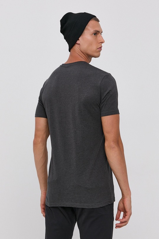 Odzież Solid T-shirt bawełniany 21103651.798288 szary