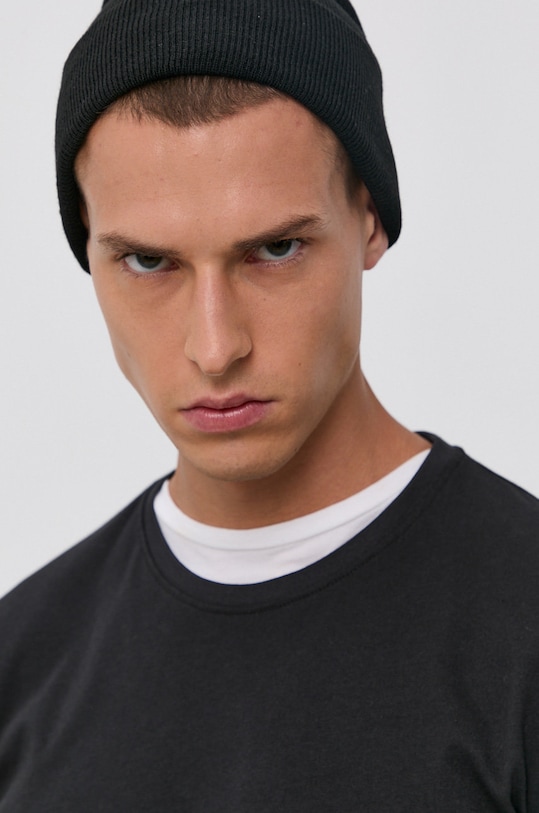 !SOLID pamut póló 21103651.799000 fekete