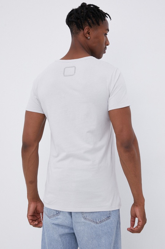 Odzież Young Poets Society T-shirt bawełniany 106619.NOS 106619.NOS szary