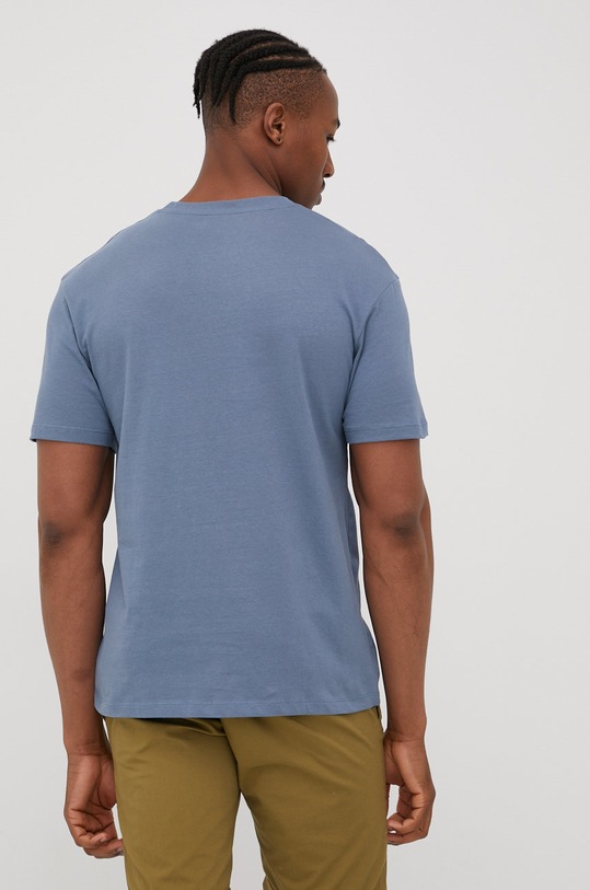 Odzież Jack & Jones t-shirt bawełniany 12176780.Bluefin niebieski