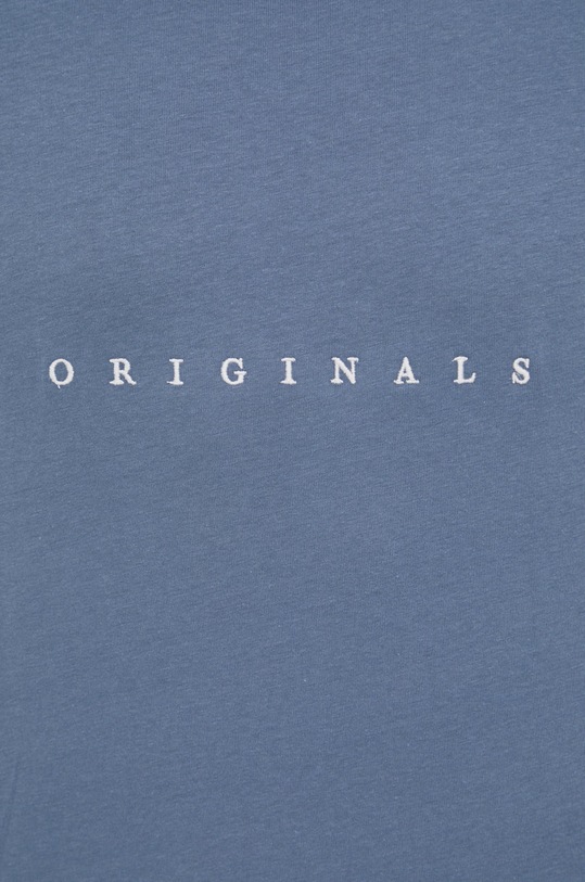 Jack & Jones t-shirt bawełniany 12176780.Bluefin niebieski