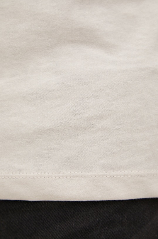 Jack & Jones t-shirt bawełniany 12185628.Moonbeam beżowy