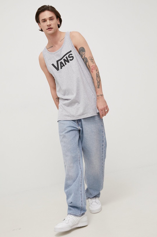 Tričko Vans VN000Y8VATJ1 šedá AA00