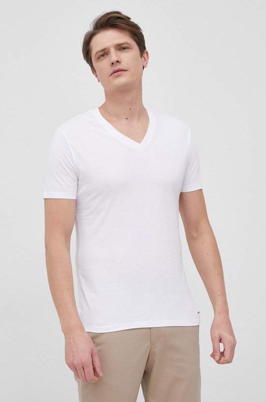 Michael Kors t-shirt bawełniany (3-pack) bawełna biały BR2V001023