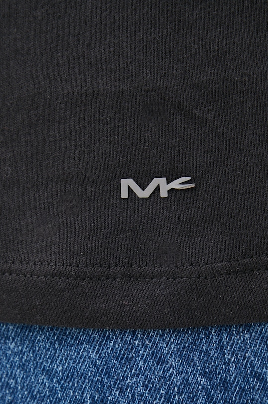 Хлопковая футболка Michael Kors BR2V001023 чёрный