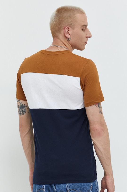 Oblečení Bavlněné tričko Jack & Jones 12173968.Rubber hnědá