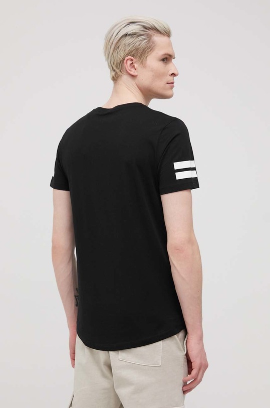Bavlněné tričko Jack & Jones 12116021.Black černá AA00