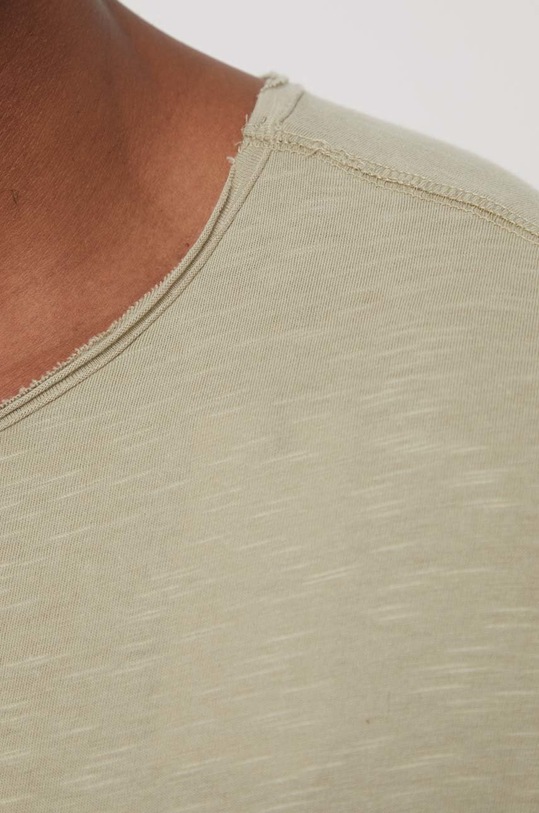 Jack & Jones t-shirt bawełniany 12182498.Tea zielony