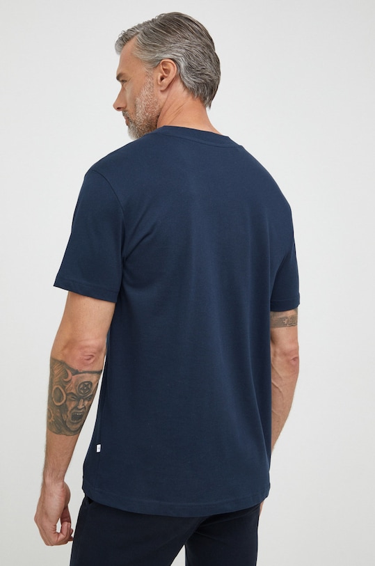 Odjeća Pamučna majica Selected Homme 16077385.NavyBlazer mornarsko plava