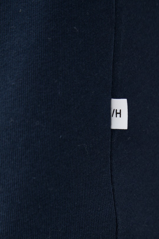 Pamučna majica Selected Homme 16077385.NavyBlazer mornarsko plava